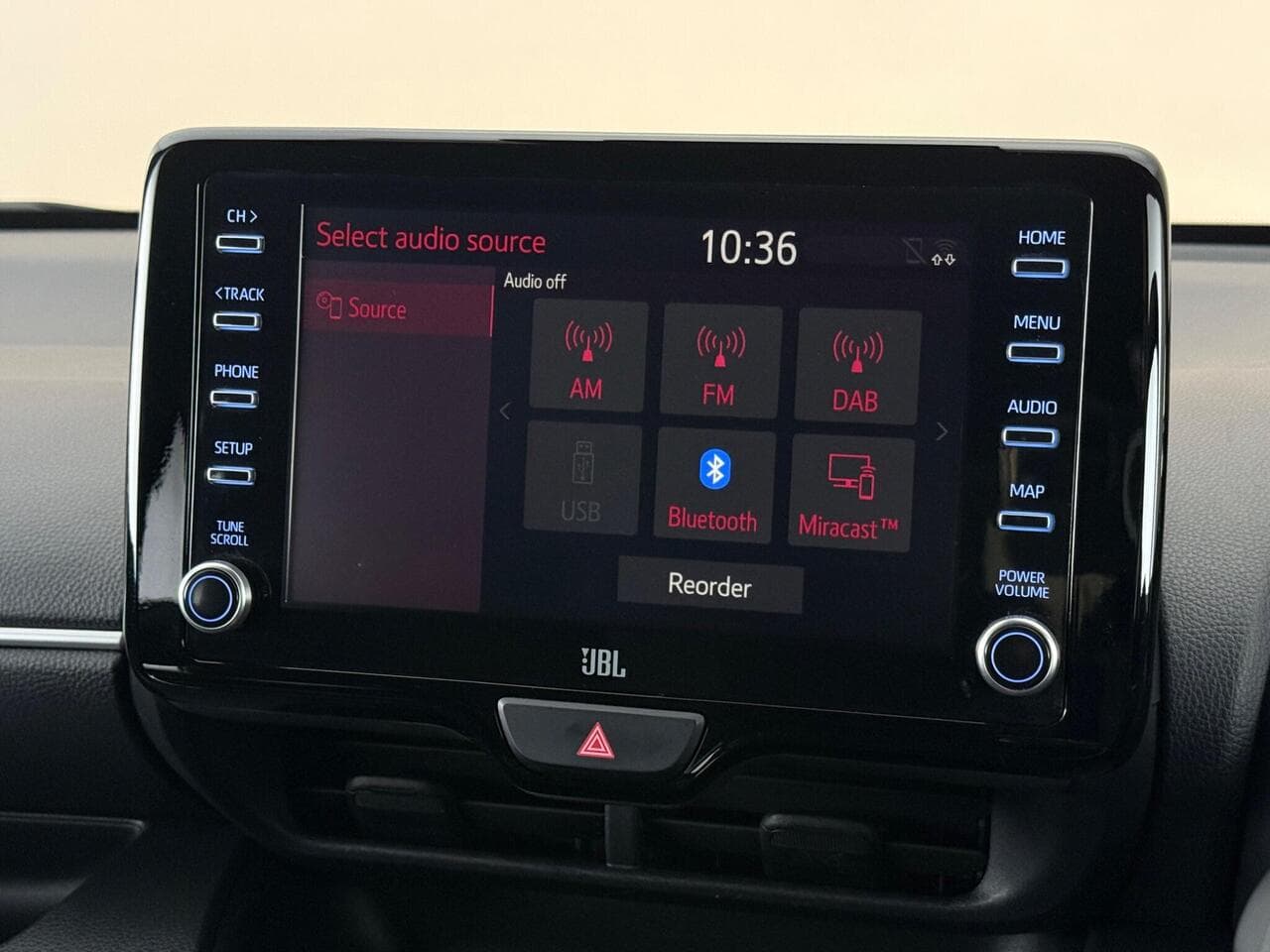 Toyota Yaris thumbnail Infotainment System