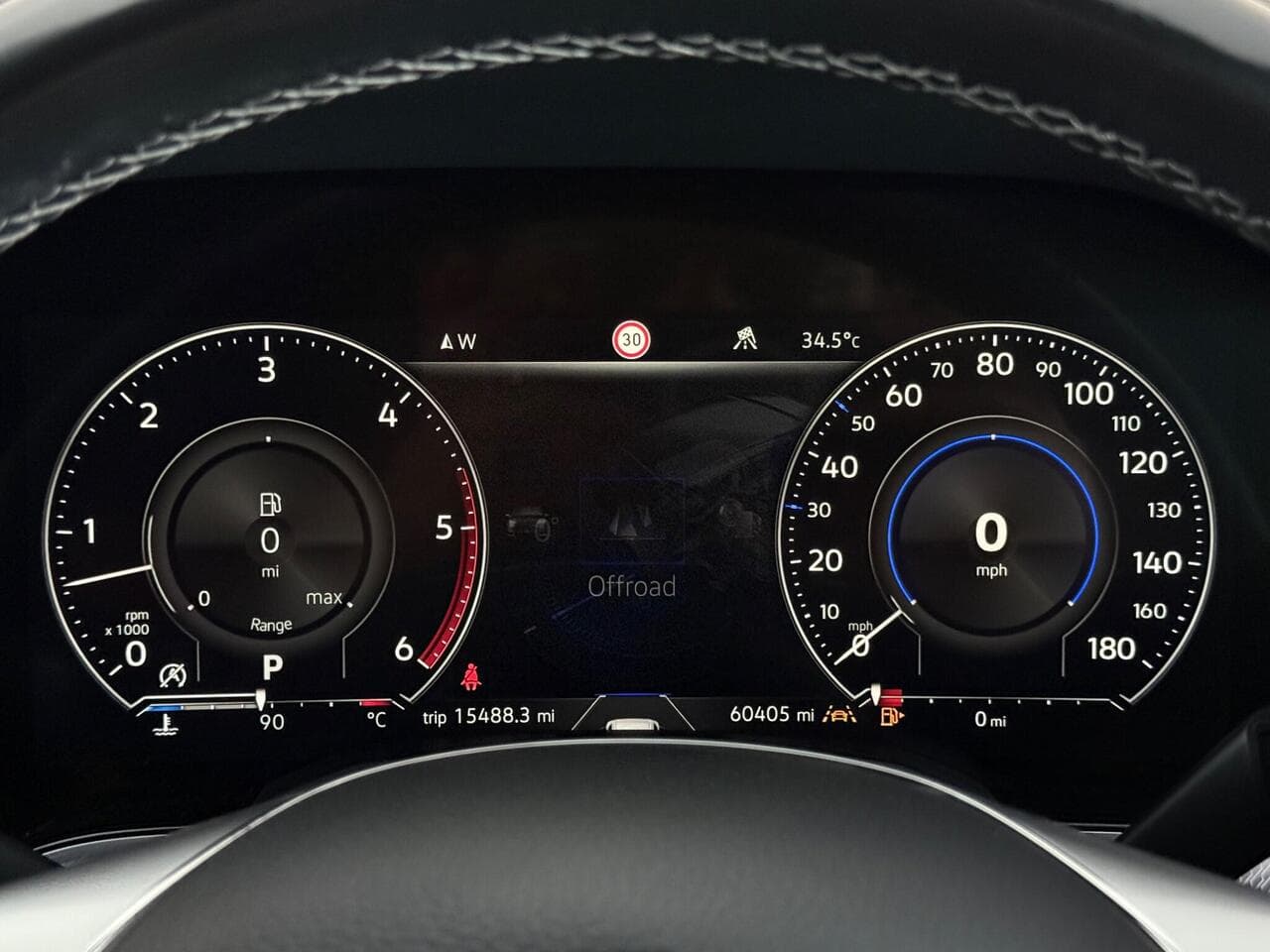 Volkswagen Touareg thumbnail Driver Instruments