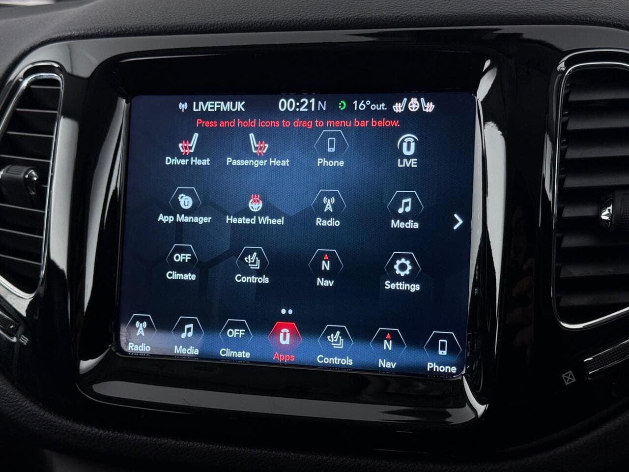 Jeep Compass thumbnail Infotainment System