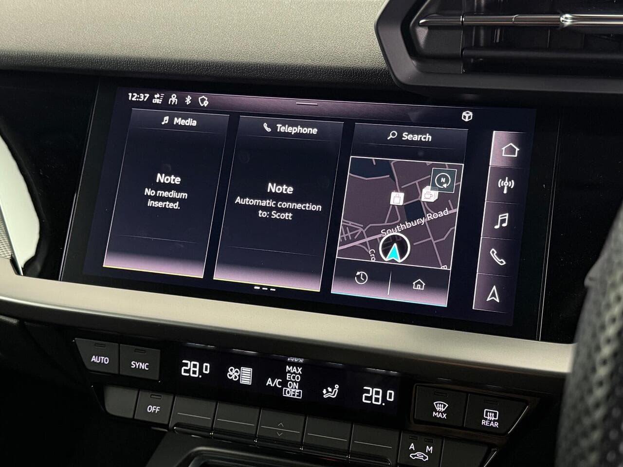 Audi A3 thumbnail Infotainment System
