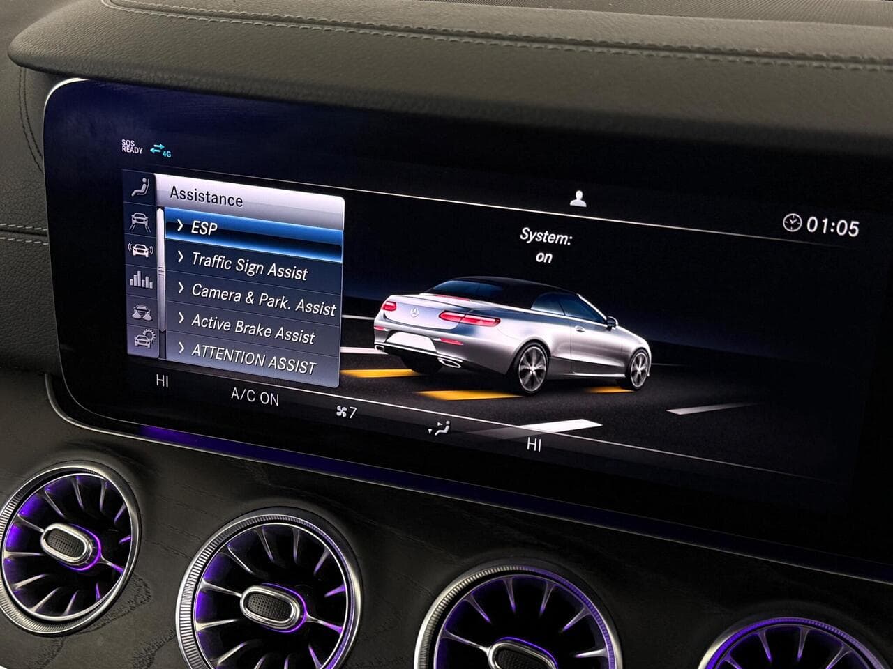 Mercedes-Benz E Class thumbnail Infotainment System