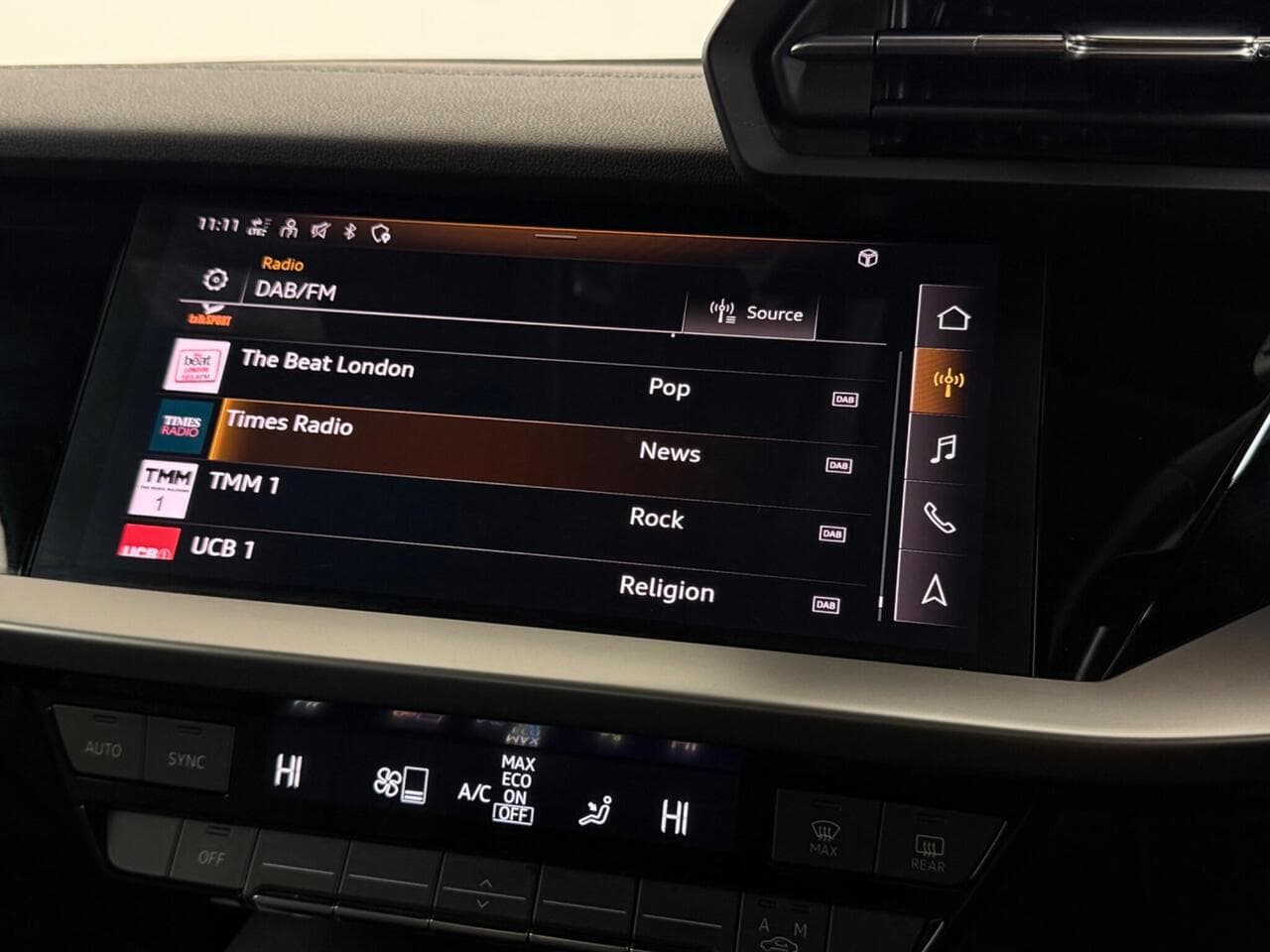 Audi A3 thumbnail Infotainment System