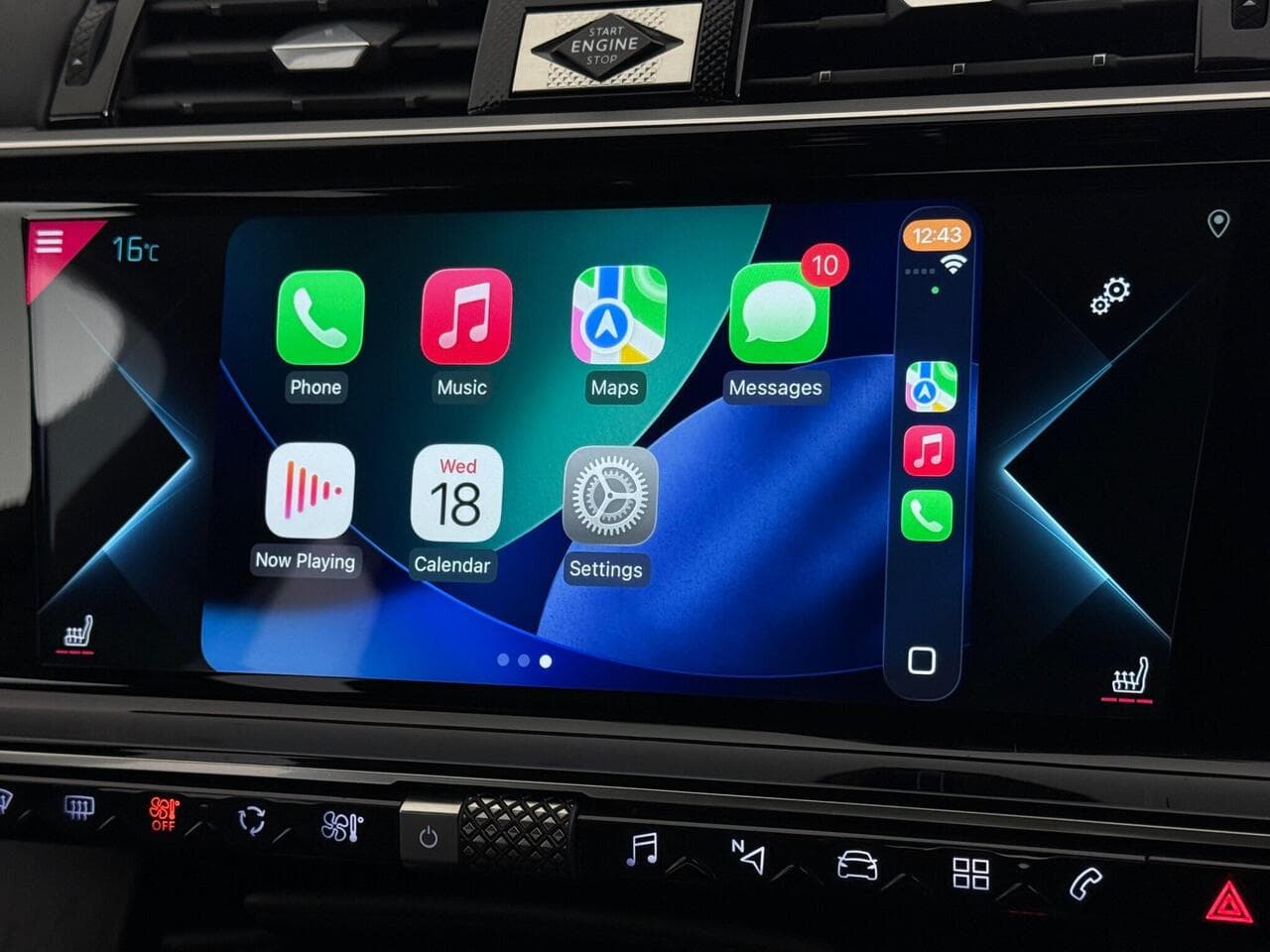 DS AUTOMOBILES DS 7 CROSSBACK thumbnail Infotainment System