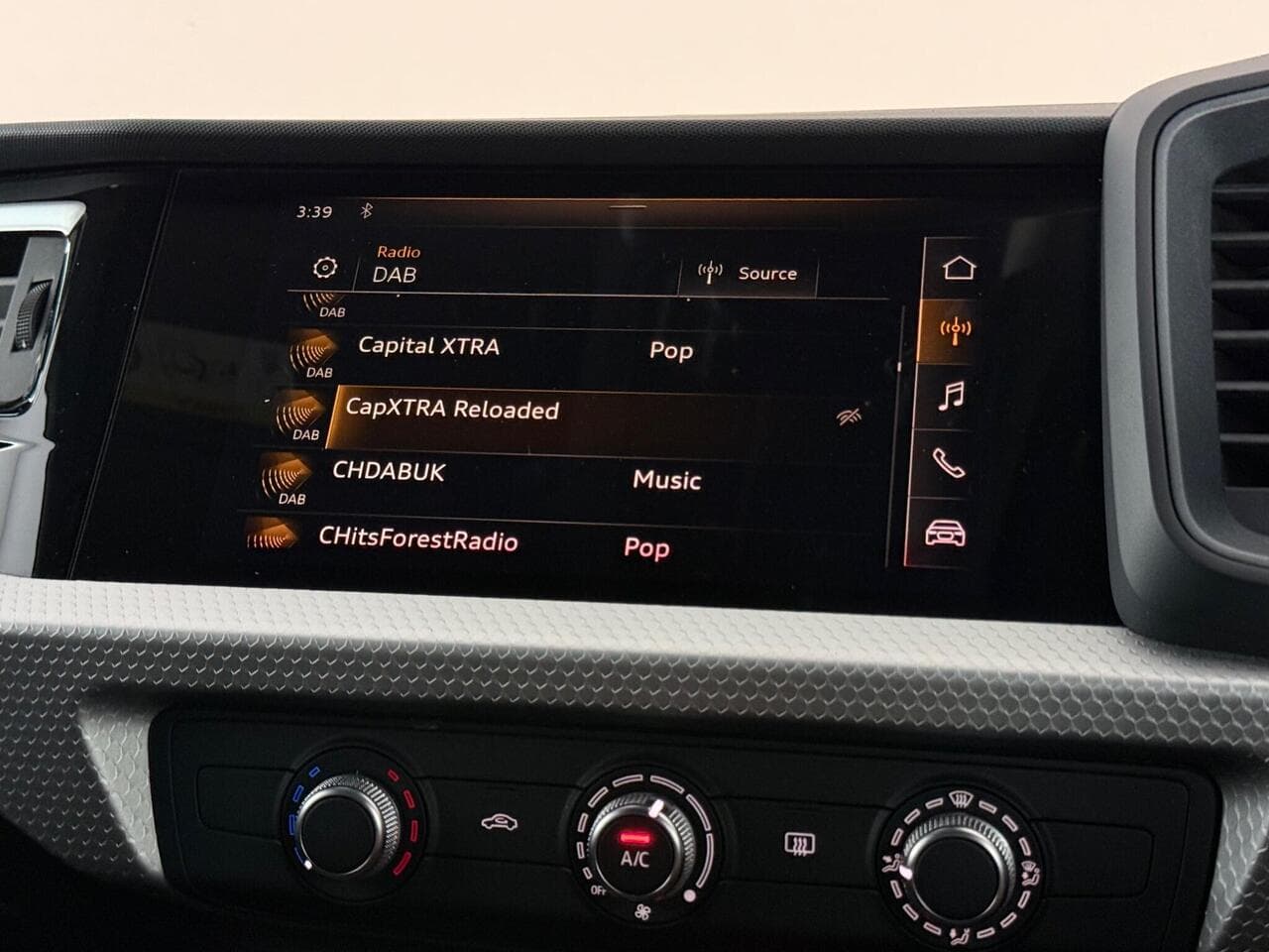 Audi A1 thumbnail Infotainment System