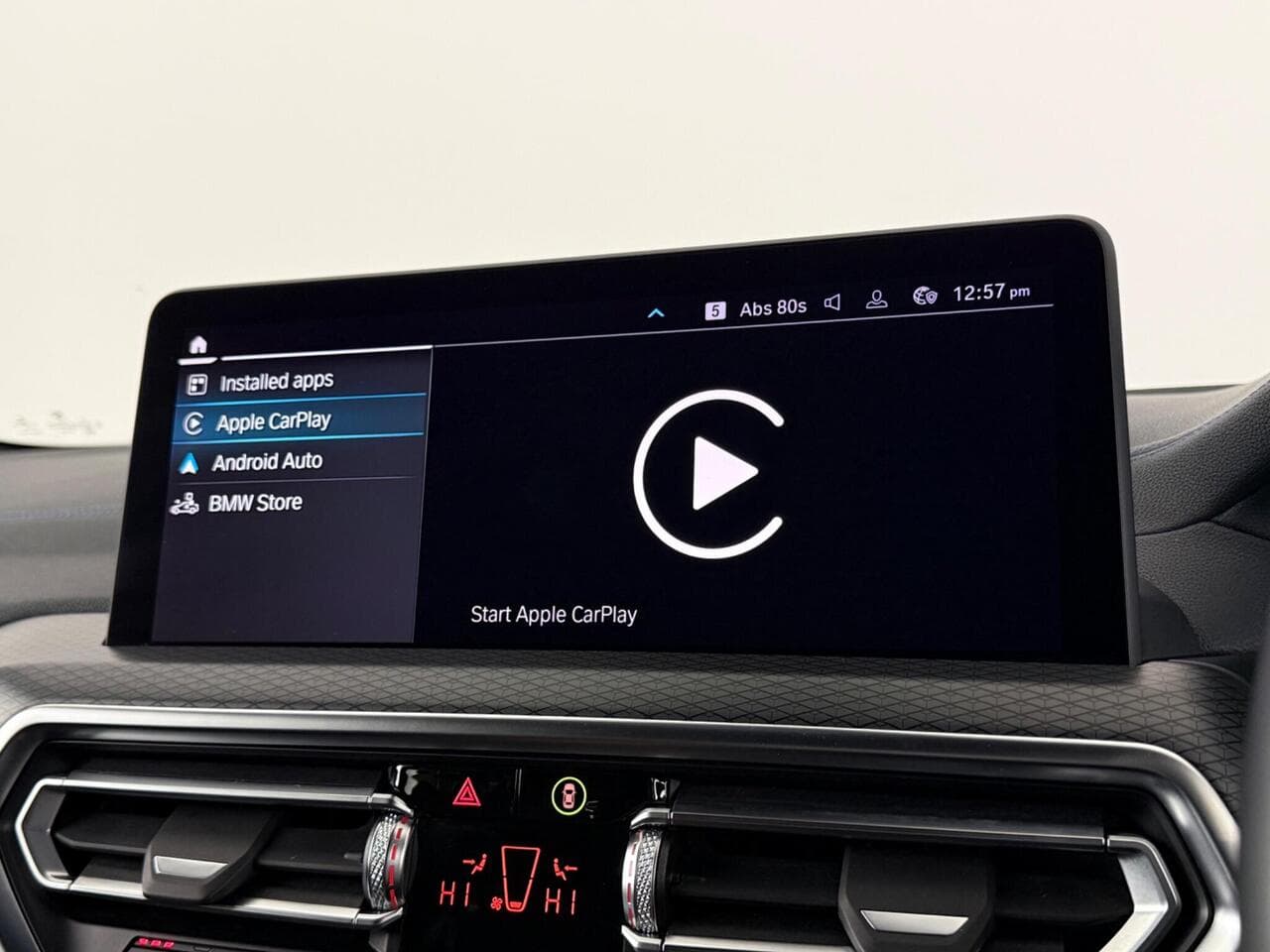 BMW iX3 thumbnail Infotainment System