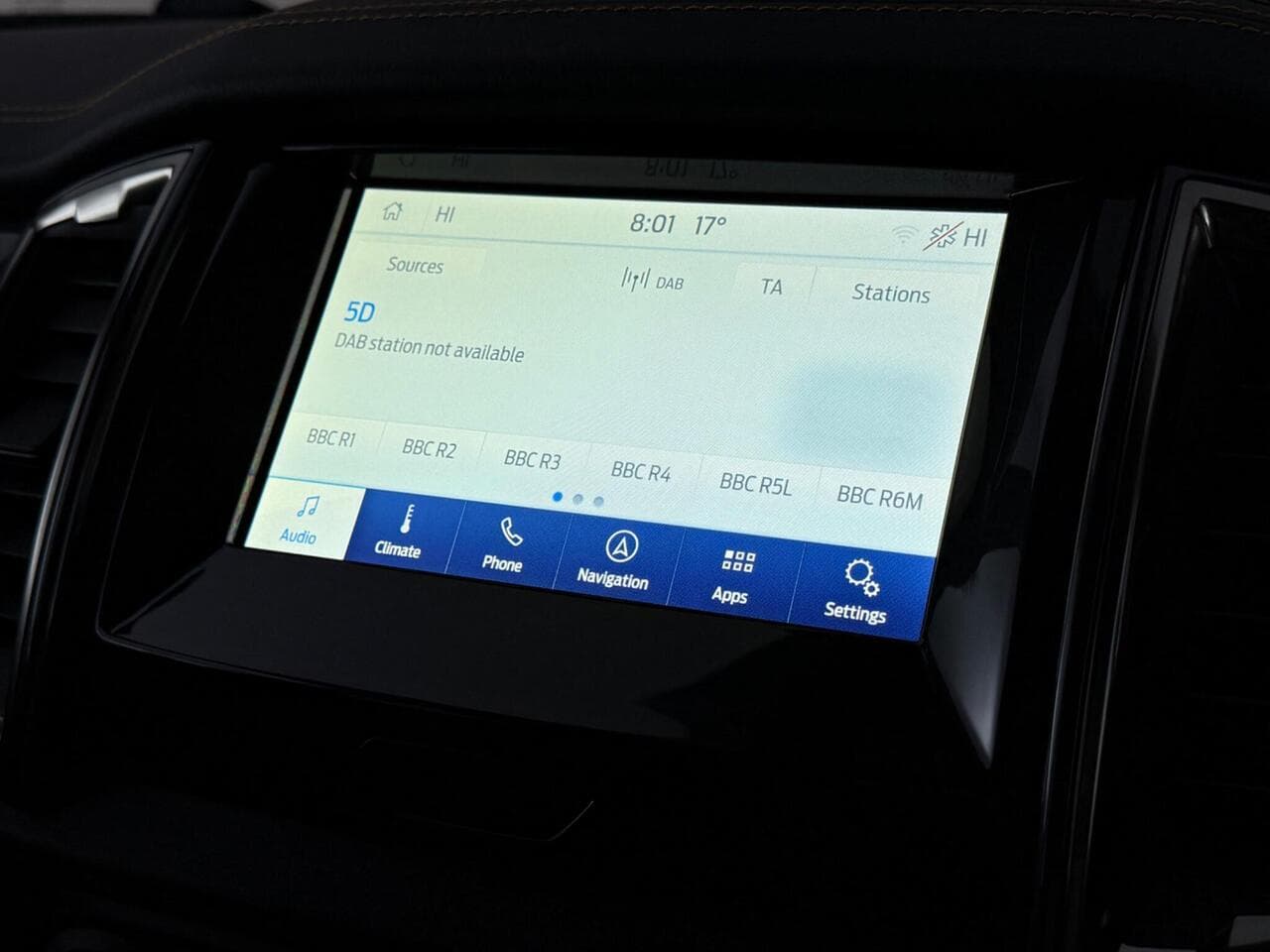 Ford Ranger thumbnail Infotainment System