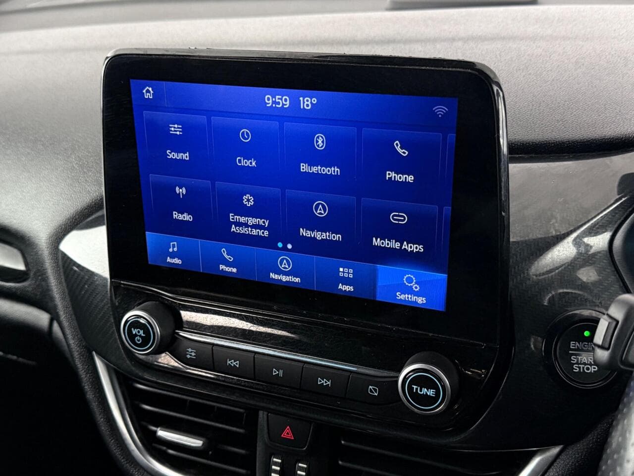 Ford Fiesta thumbnail Infotainment System