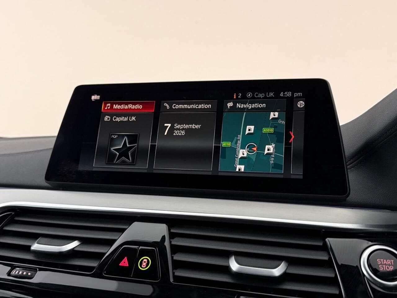 BMW 5 Series thumbnail Infotainment System