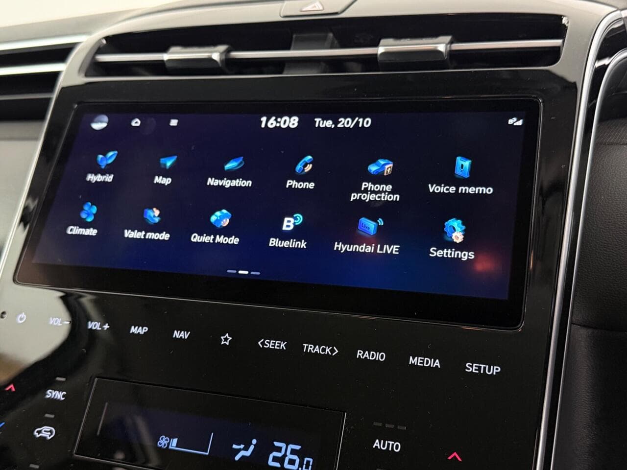Hyundai TUCSON thumbnail Infotainment System