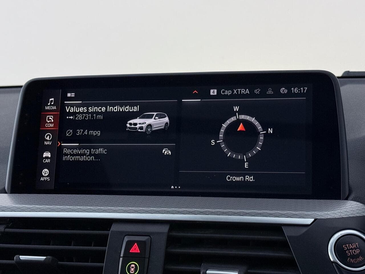 BMW X3 thumbnail Infotainment System