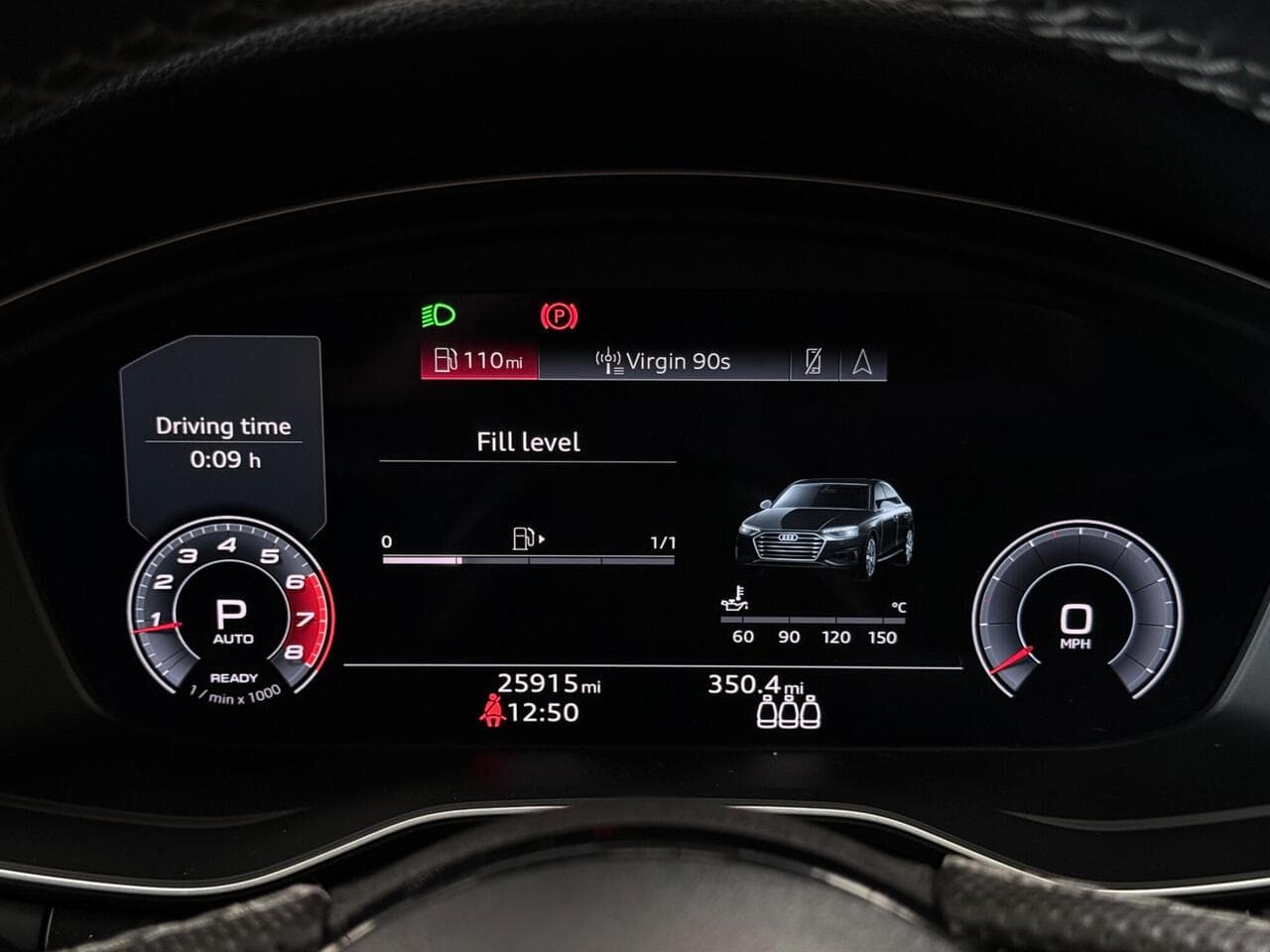 Audi A4 thumbnail Driver Instruments