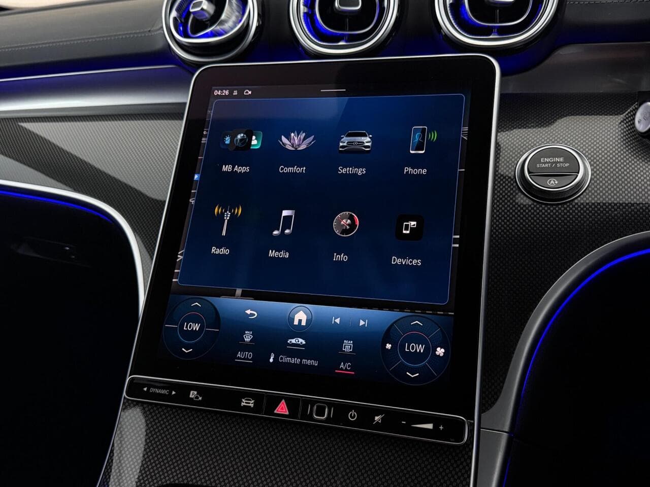 Mercedes-Benz C Class thumbnail Infotainment System