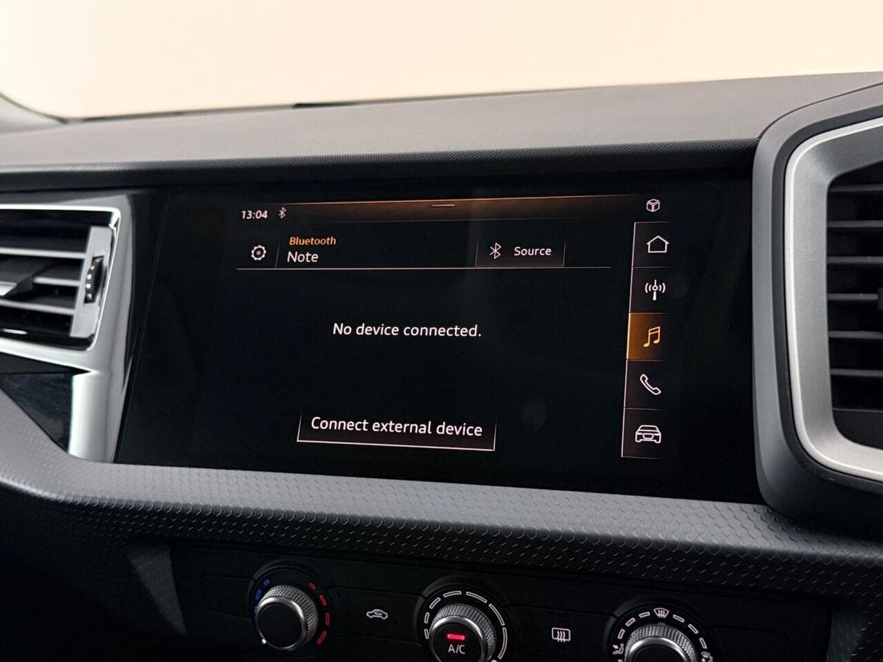 Audi A1 thumbnail Infotainment System
