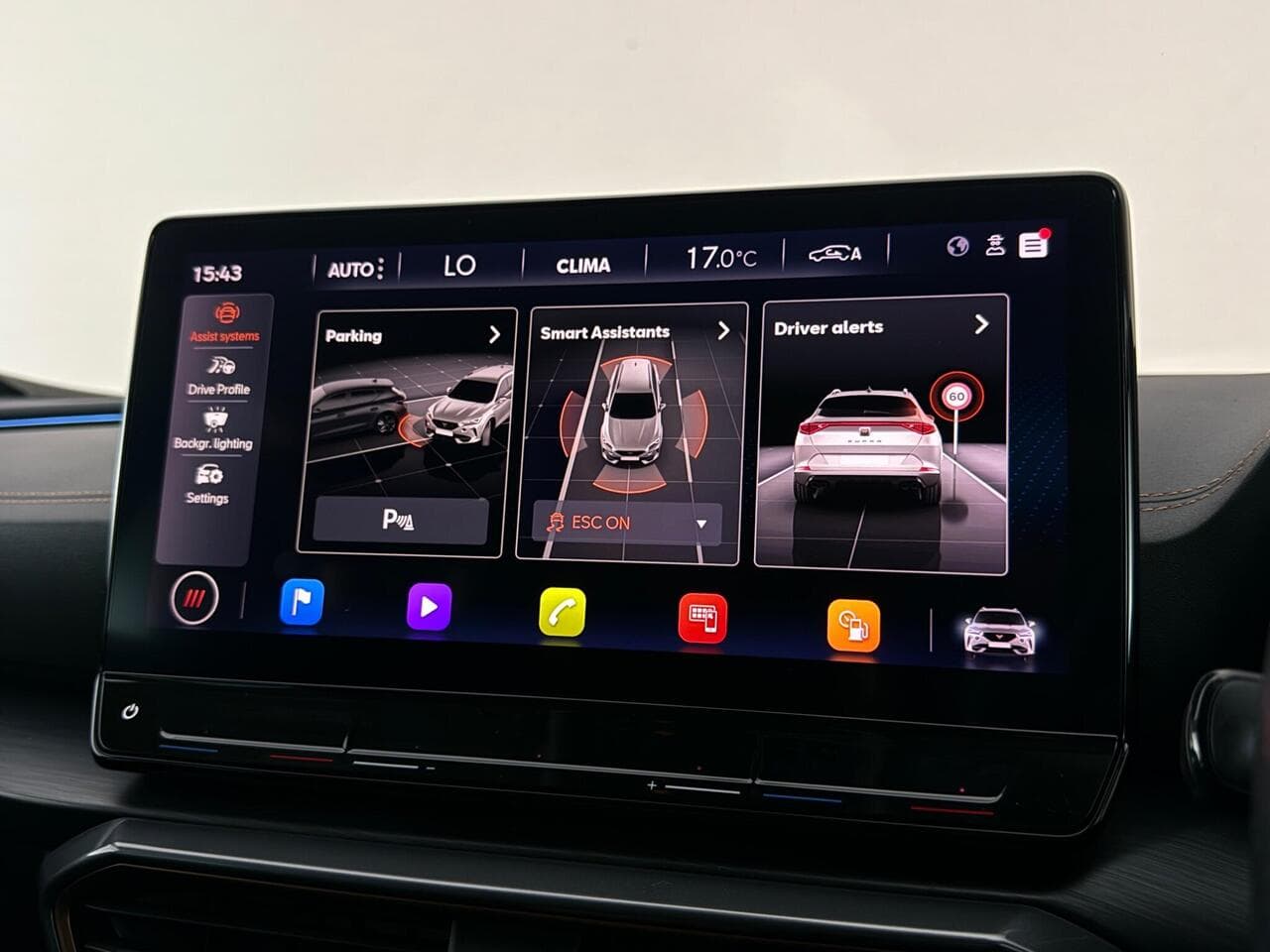 CUPRA Formentor thumbnail Infotainment System