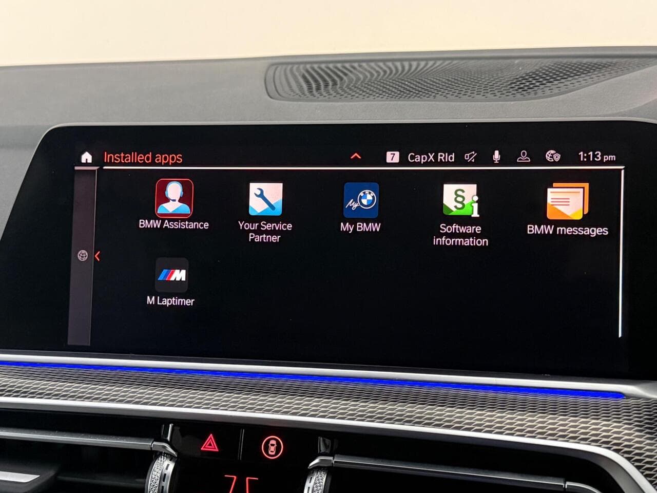 BMW X5 thumbnail Infotainment System