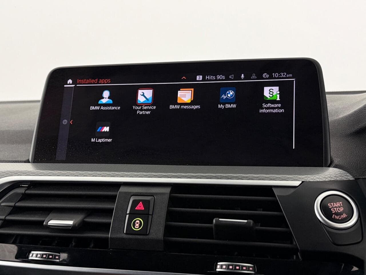 BMW X3 thumbnail Infotainment System