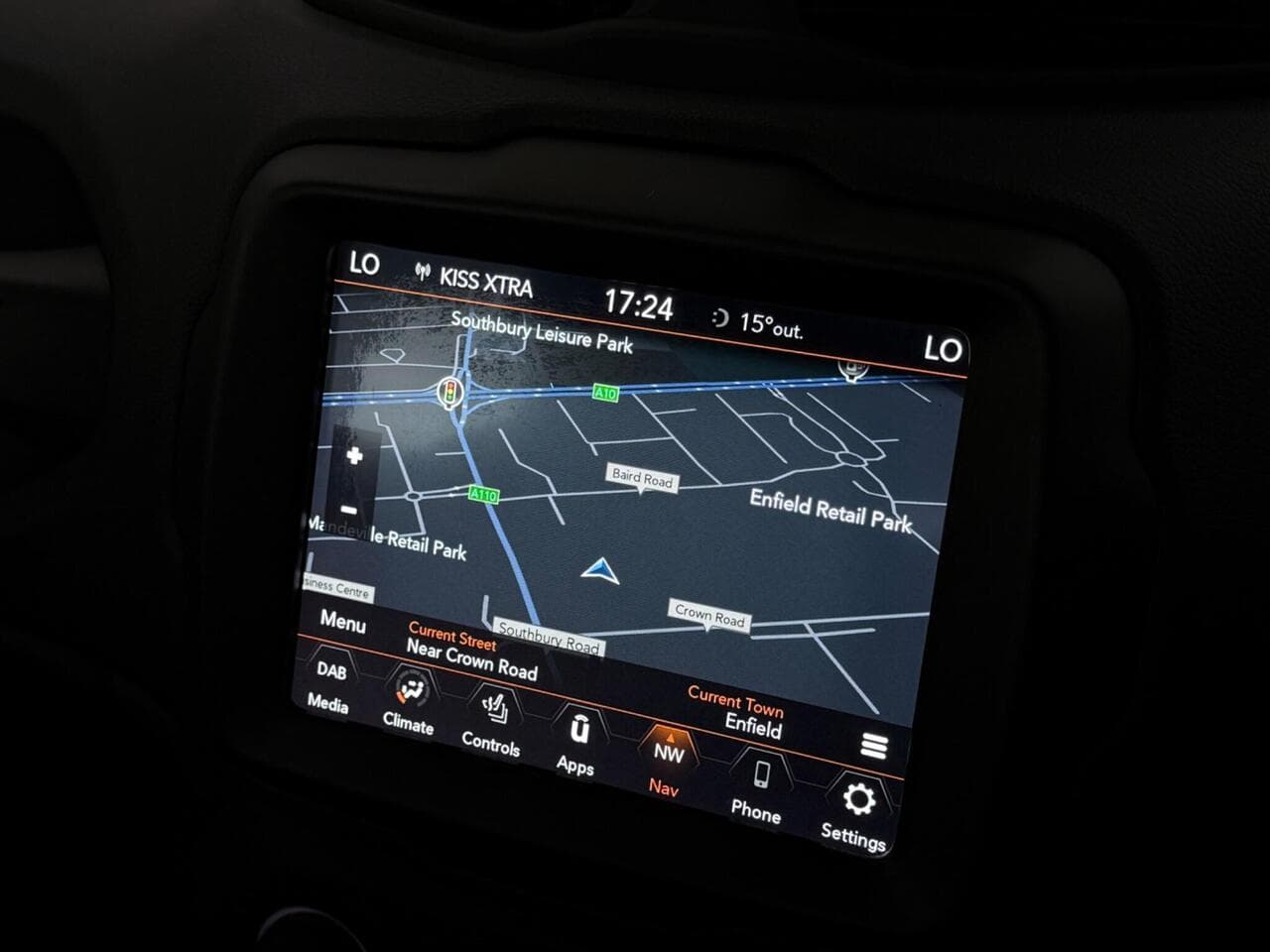 Jeep Renegade thumbnail Infotainment System