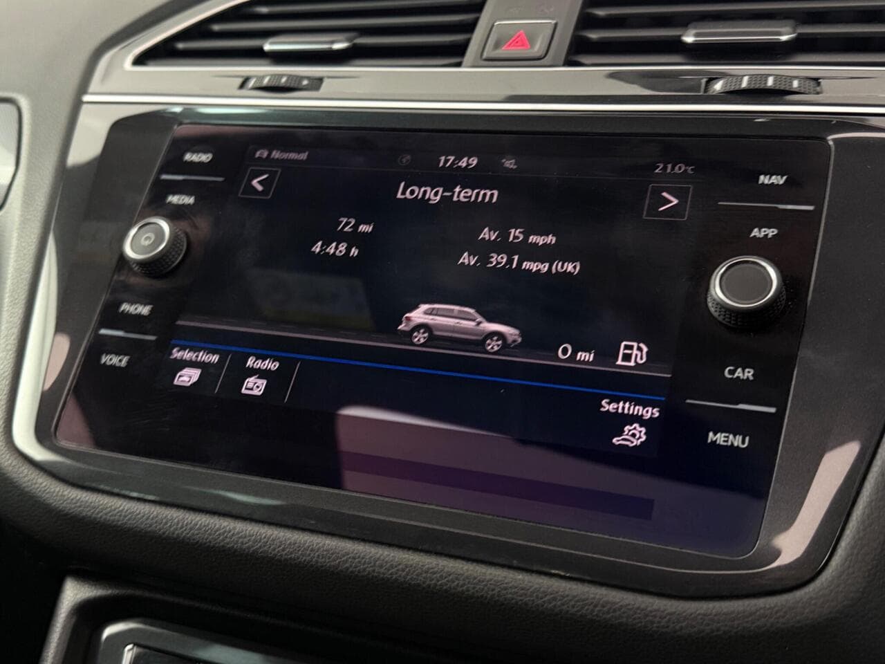 Volkswagen Tiguan thumbnail Infotainment System