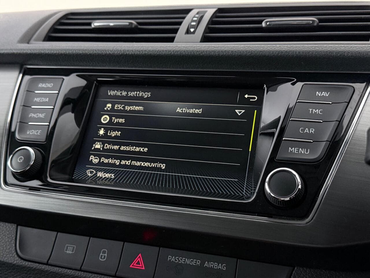 Skoda Fabia thumbnail Infotainment System