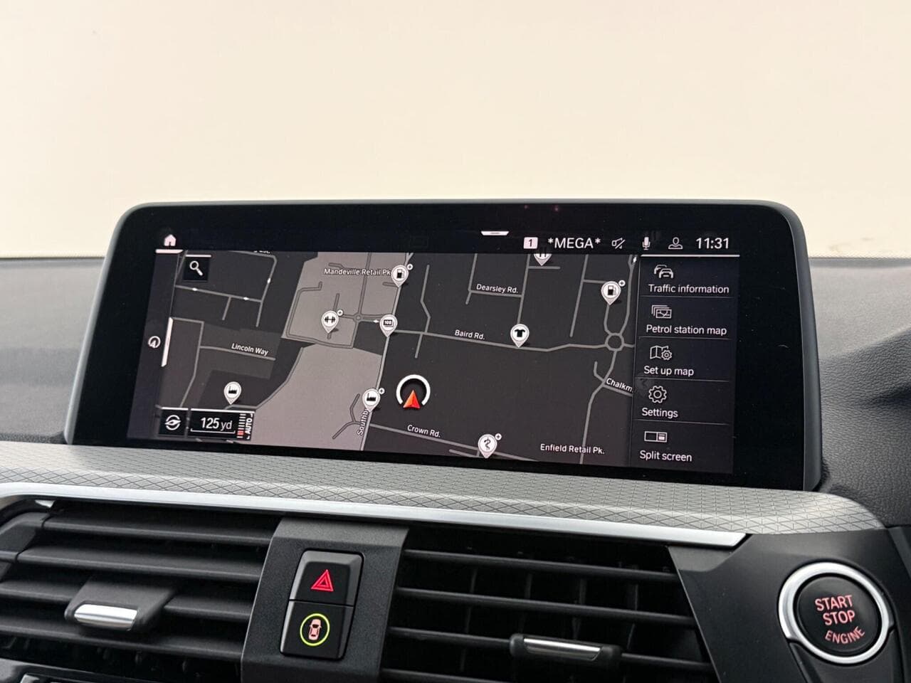BMW X3 thumbnail Infotainment System