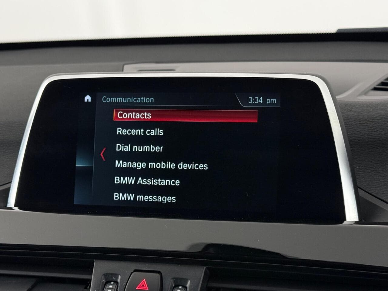 BMW X1 thumbnail Infotainment System