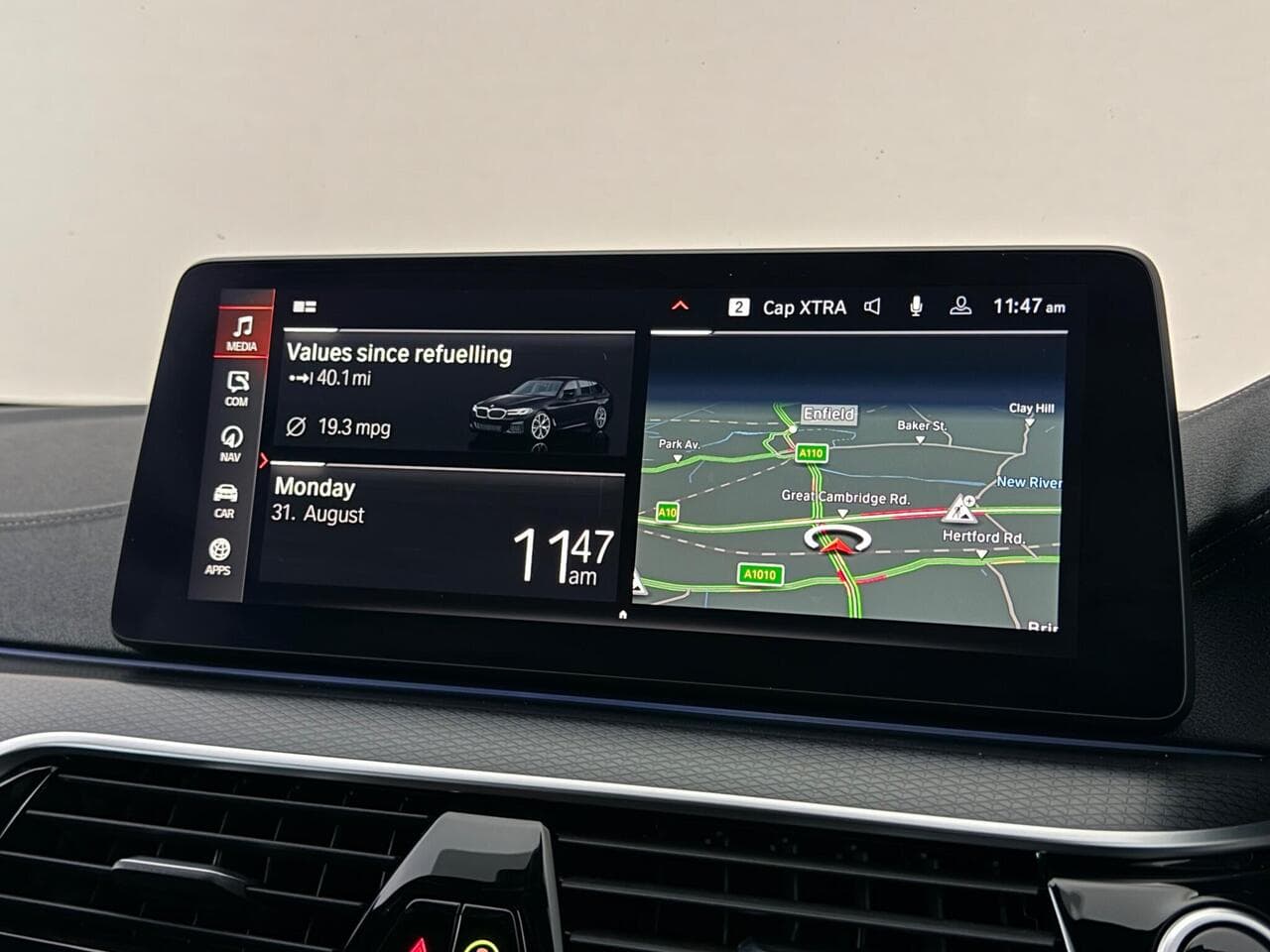 BMW 5 Series thumbnail Infotainment System