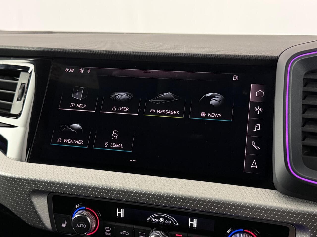 Audi A1 thumbnail Infotainment System