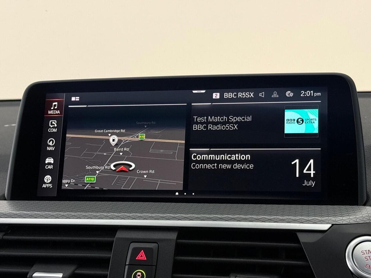 BMW X3 thumbnail Infotainment System
