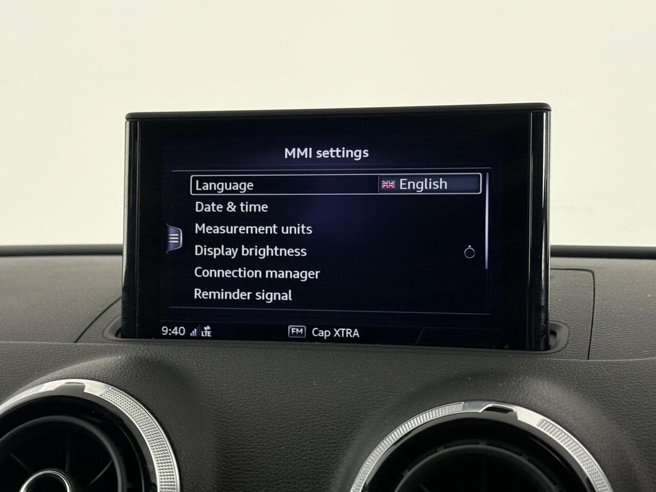 Audi A3 thumbnail Infotainment System