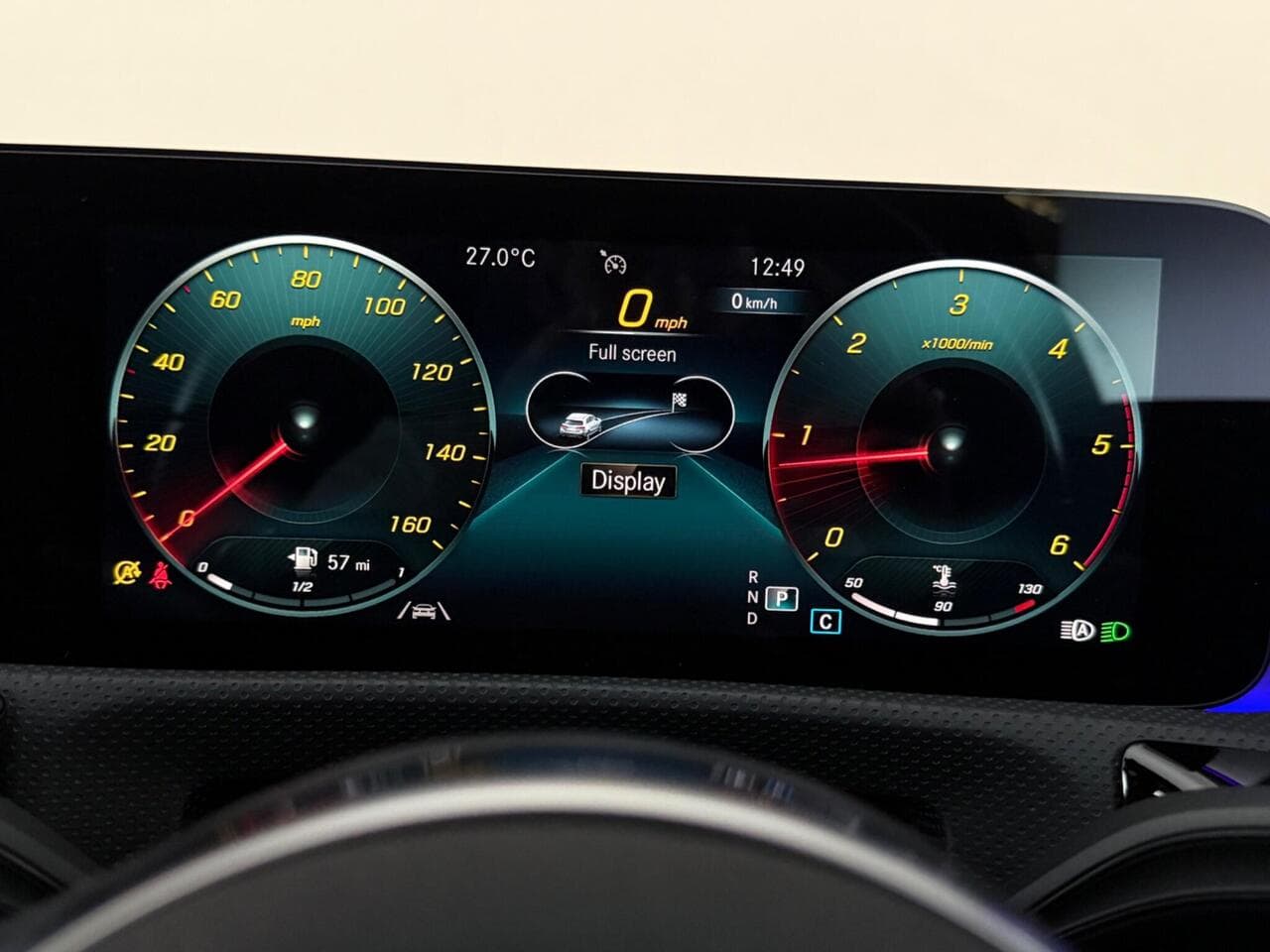 Mercedes-Benz A Class thumbnail Driver Instruments