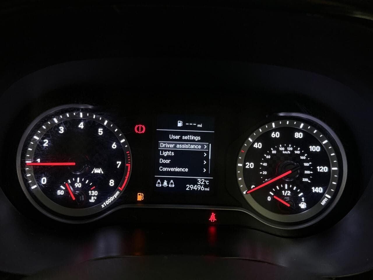 Hyundai i10 thumbnail Driver Instruments