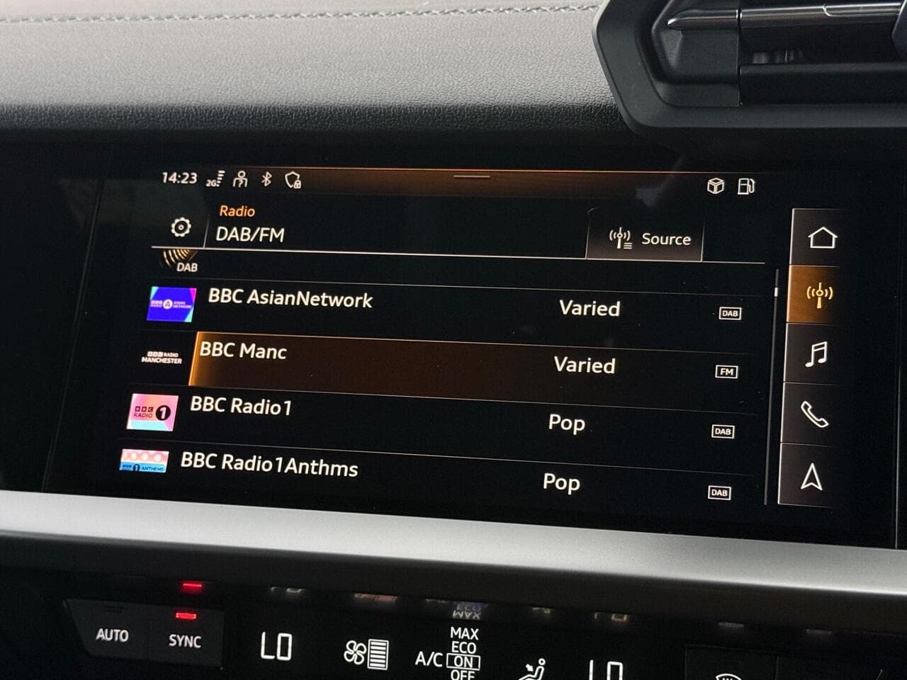 Audi A3 thumbnail Infotainment System