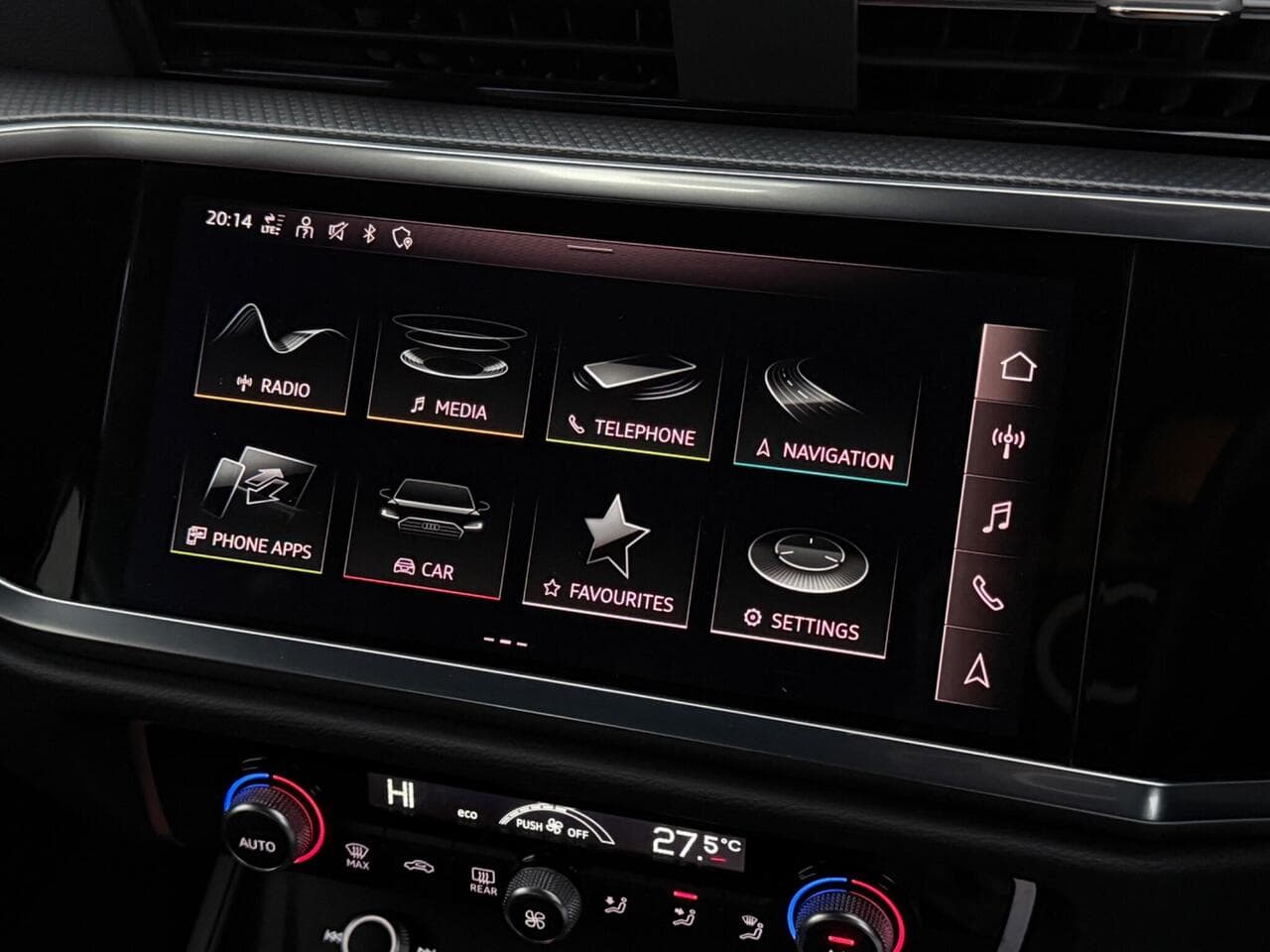 Audi Q3 thumbnail Infotainment System