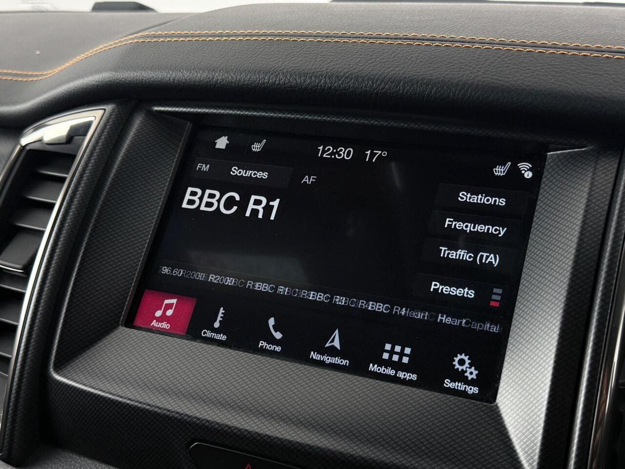 Ford Ranger thumbnail Infotainment System