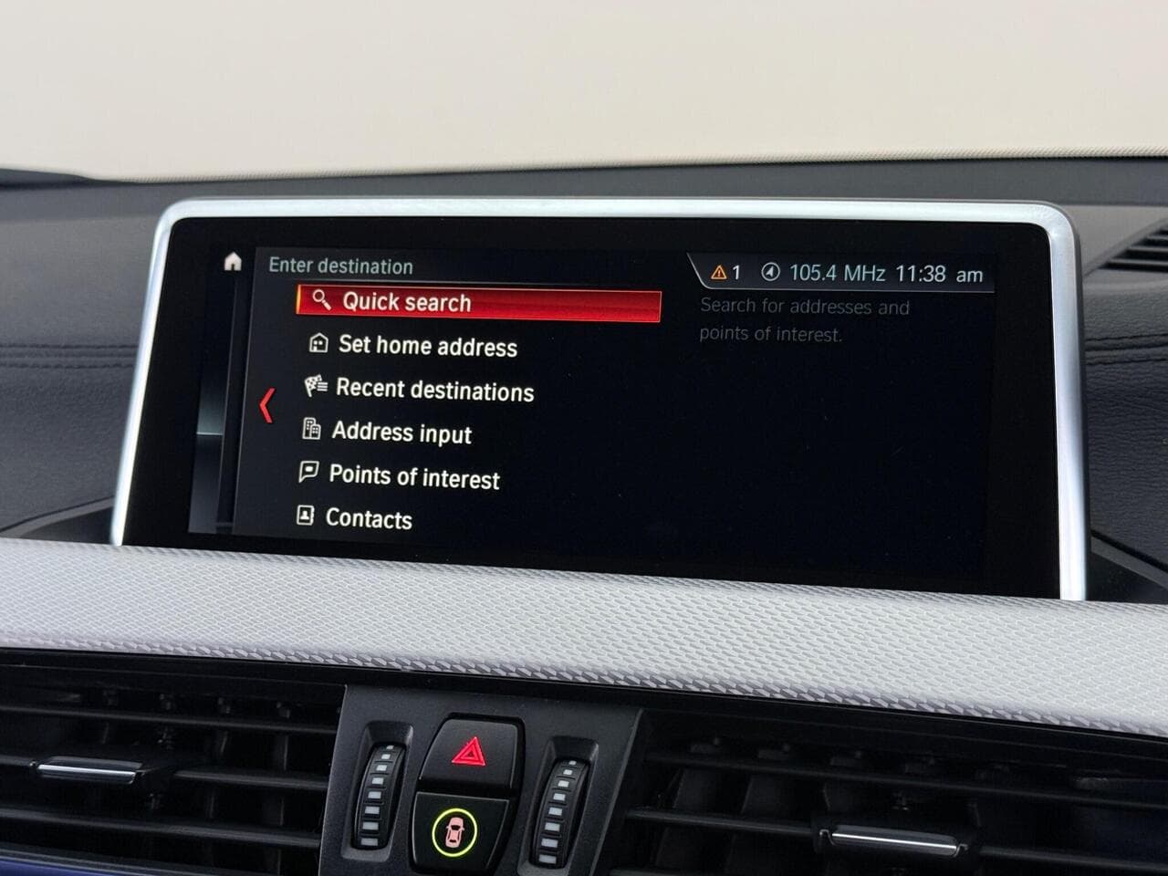 BMW X2 thumbnail Infotainment System