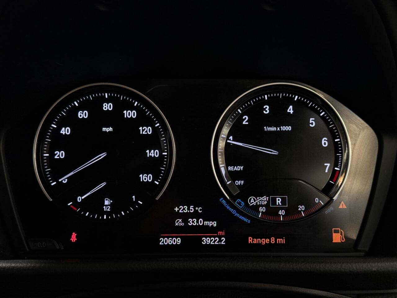 BMW 2 Series Active Tourer thumbnail Driver Instruments