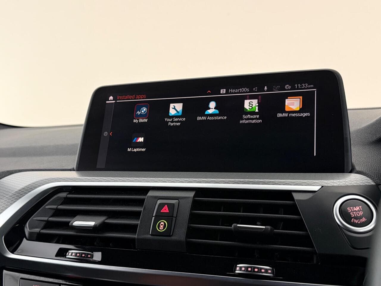 BMW X3 thumbnail Infotainment System