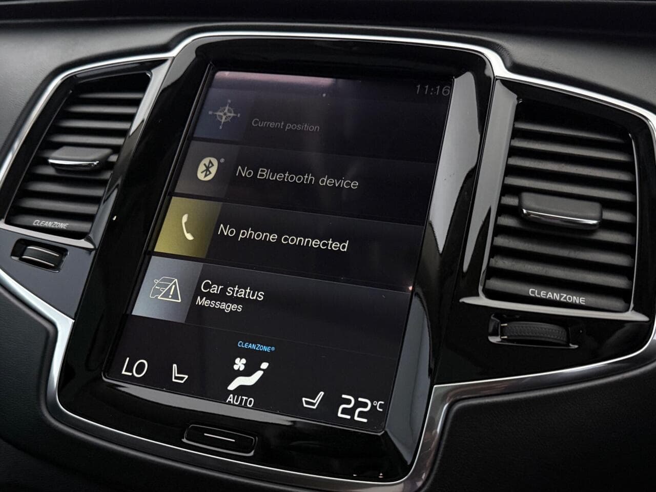 Volvo XC90 thumbnail Infotainment System