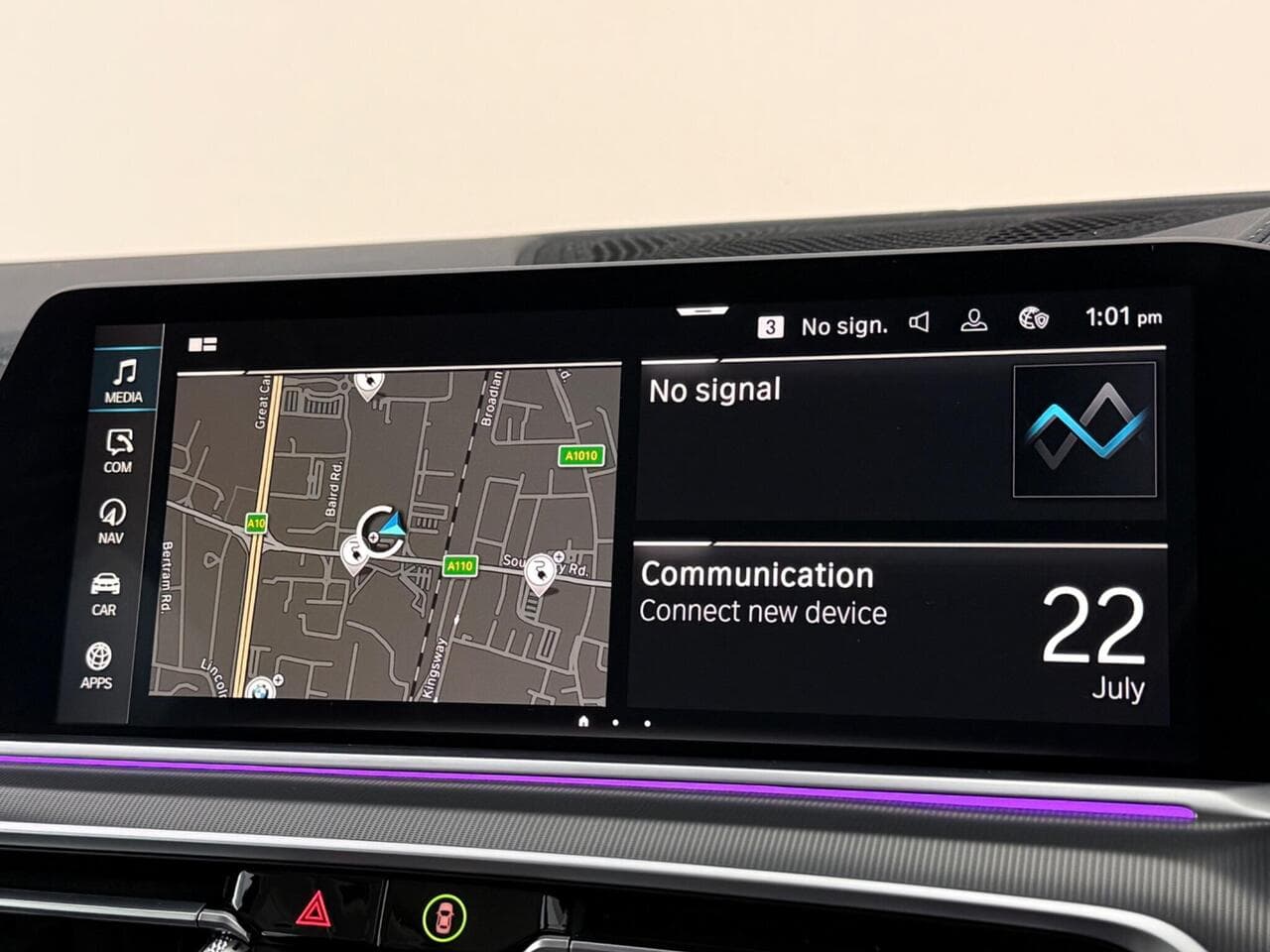 BMW X5 thumbnail Infotainment System