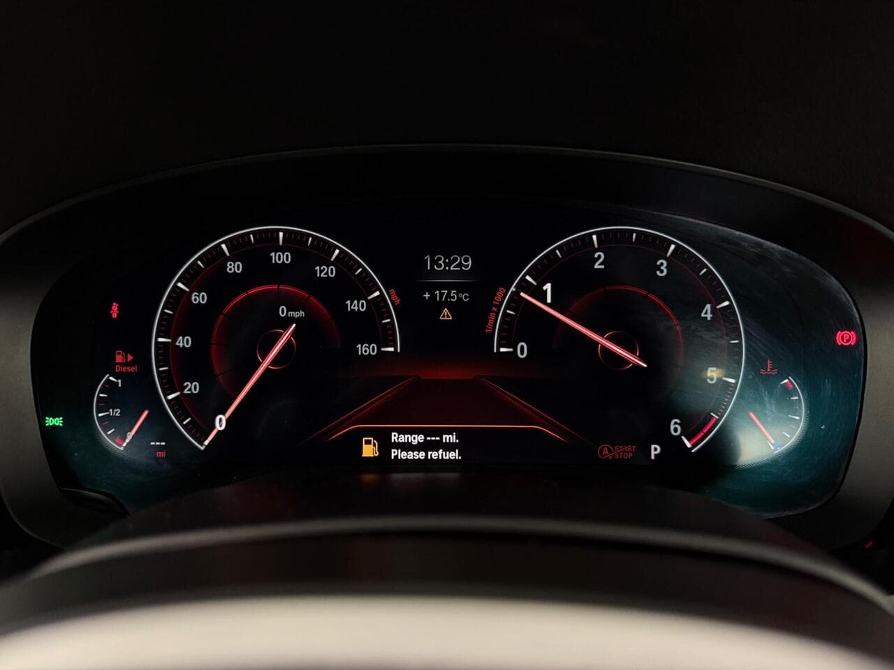 BMW 5 Series thumbnail Driver Instruments
