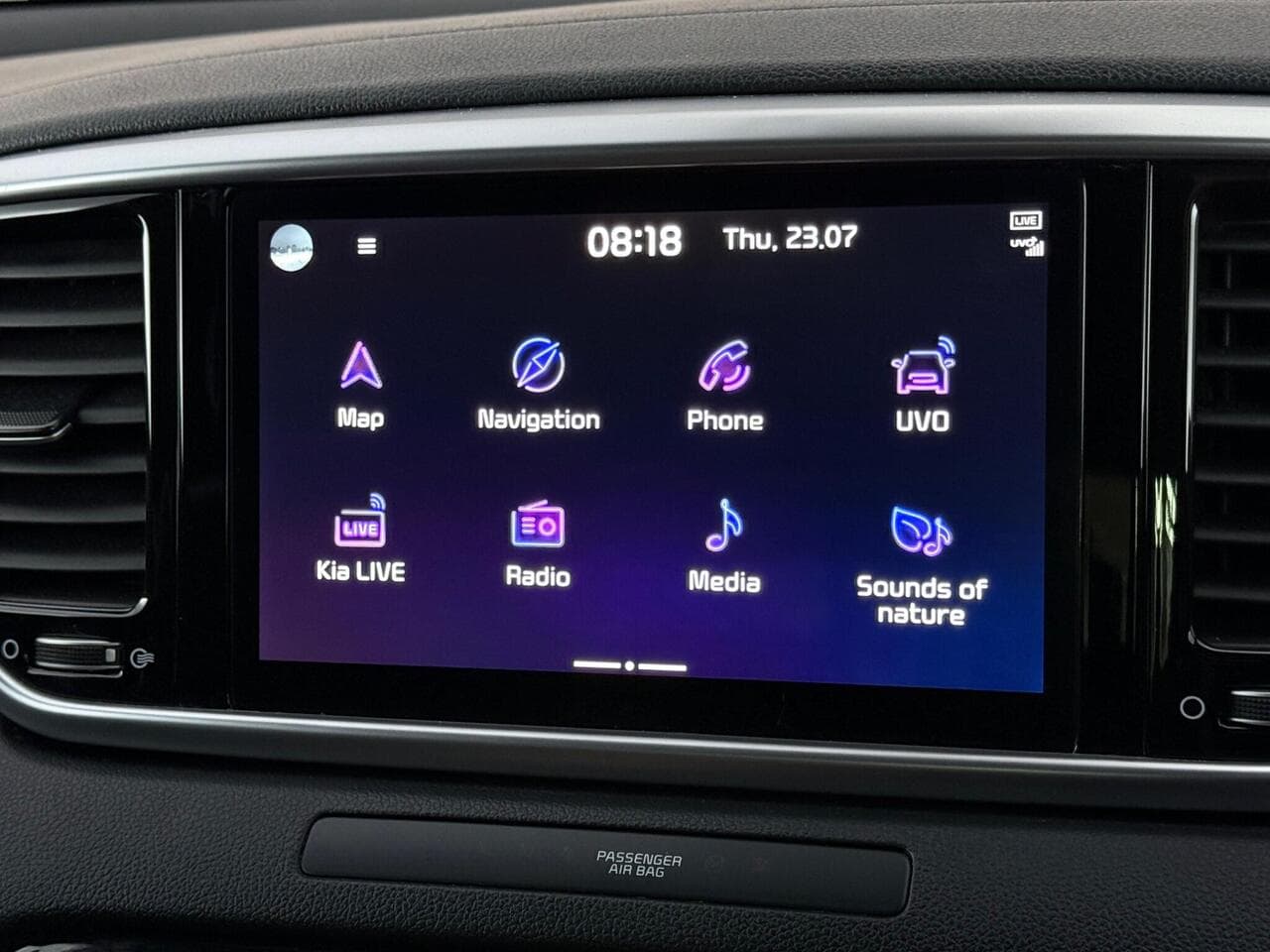 Kia Sportage thumbnail Infotainment System