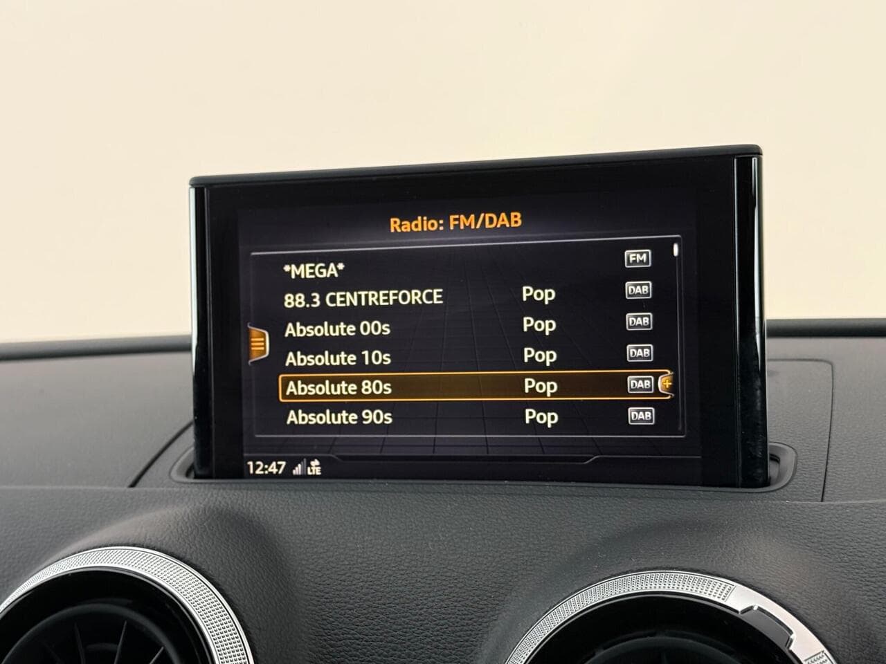 Audi A3 thumbnail Infotainment System
