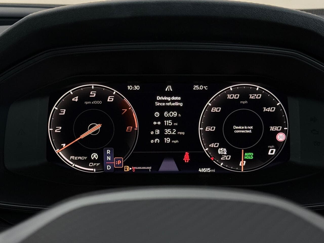 CUPRA Formentor thumbnail Driver Instruments