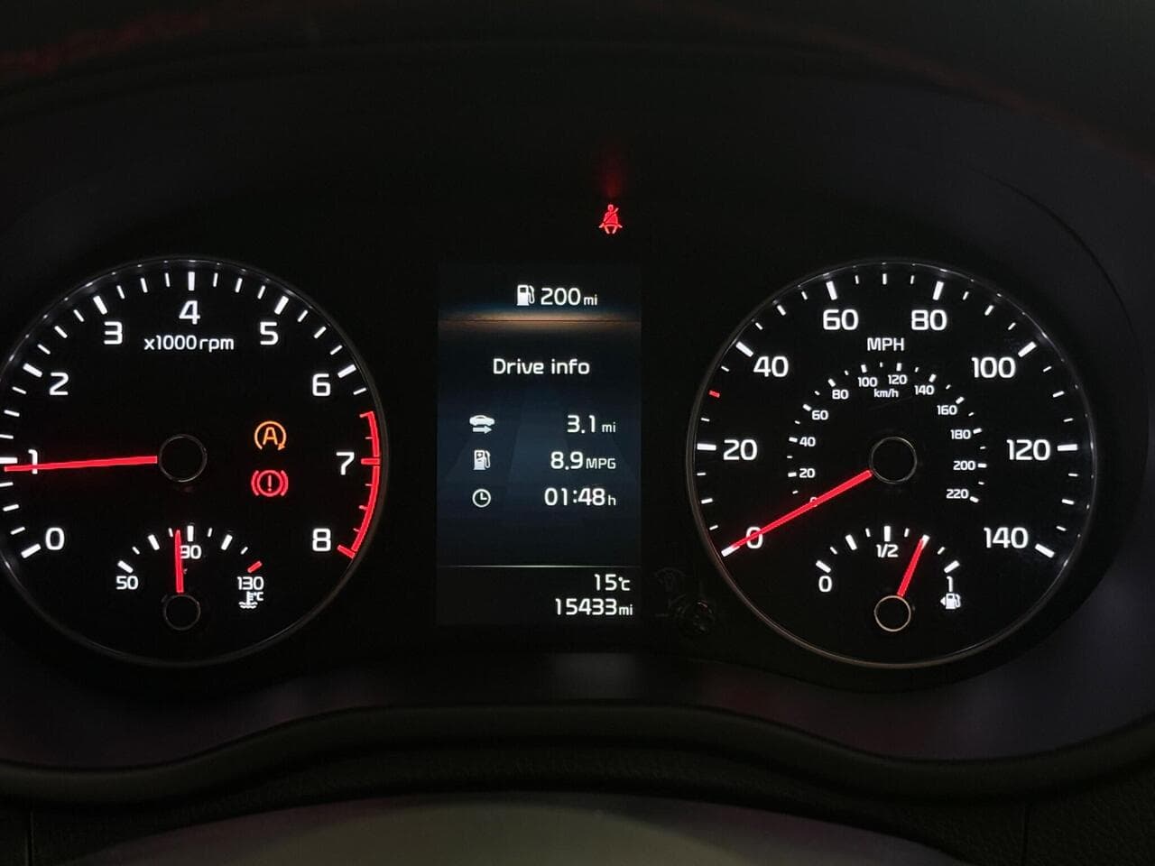 Kia Picanto thumbnail Driver Instruments