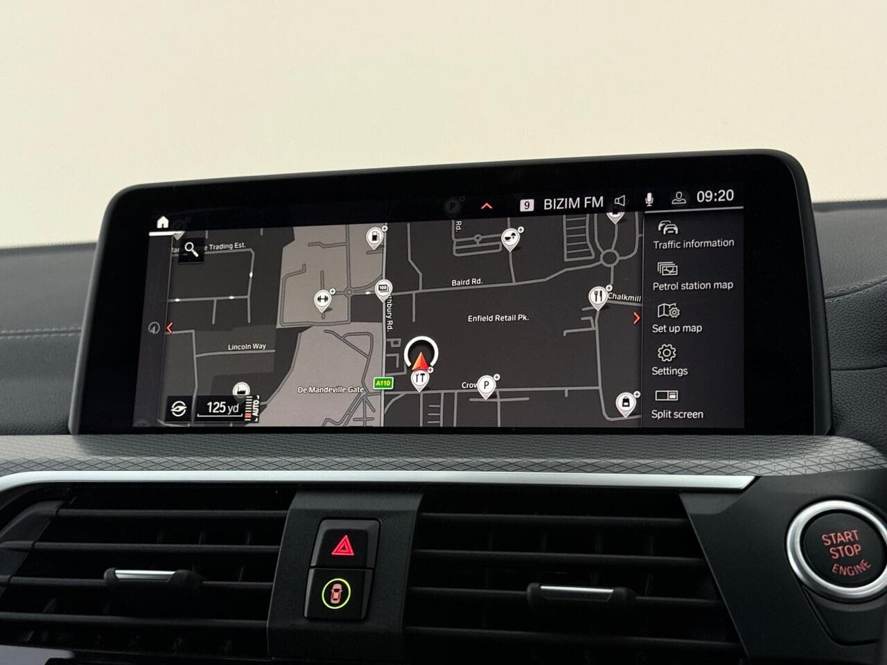 BMW X3 thumbnail Infotainment System