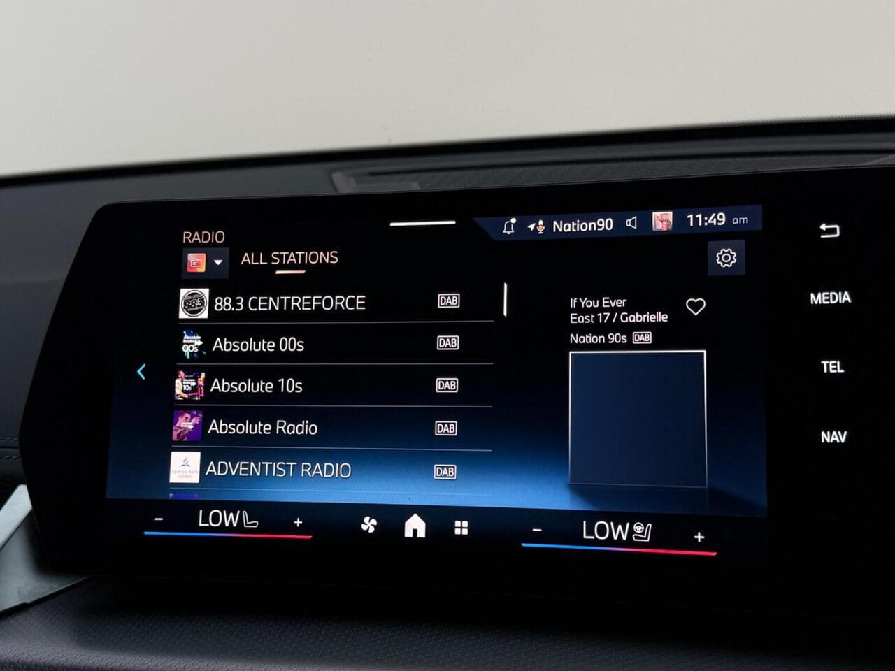 BMW X1 thumbnail Infotainment System