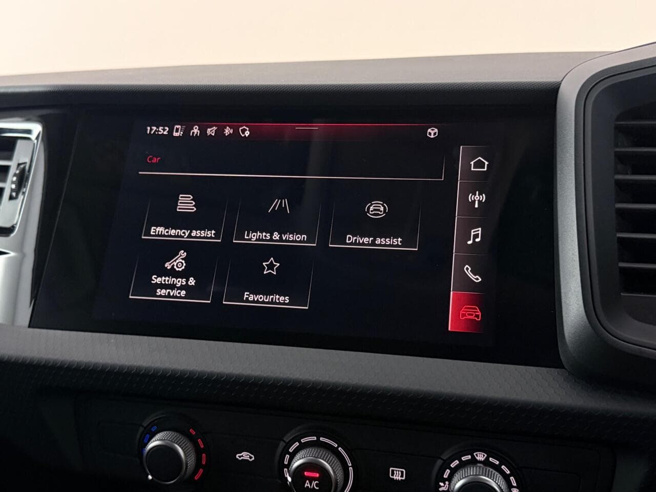 Audi A1 thumbnail Infotainment System