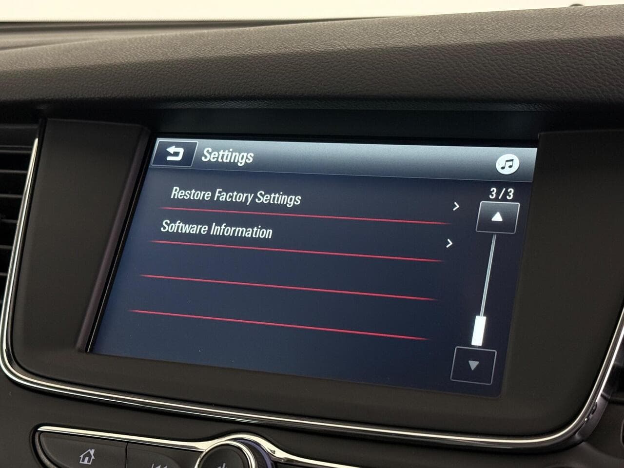 Vauxhall Astra thumbnail Infotainment System
