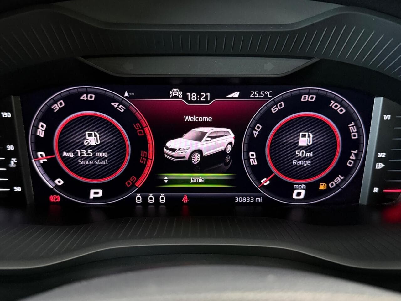 Skoda Kodiaq thumbnail Driver Instruments
