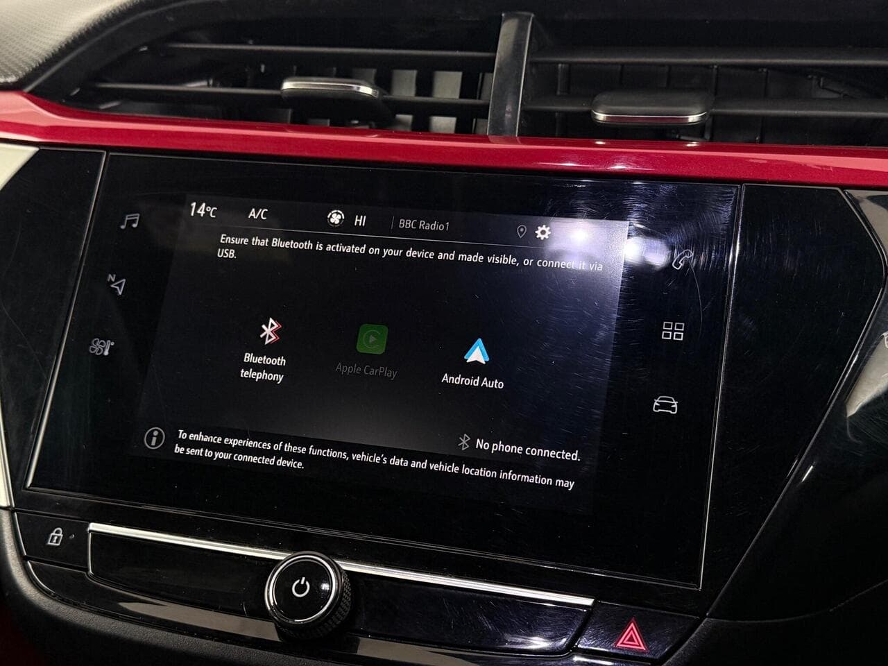 Vauxhall Corsa thumbnail Infotainment System